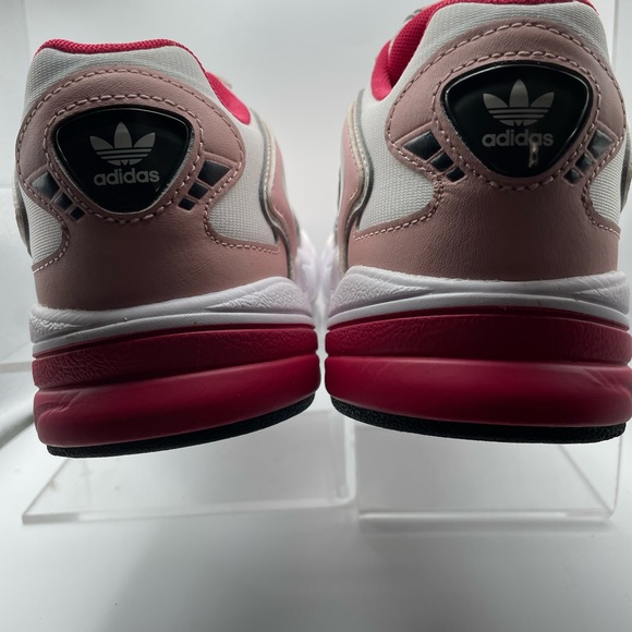 Adidas Falcon 2000 pink, black, white running 🏃‍♀️ sneakers - Picture 4 of 8